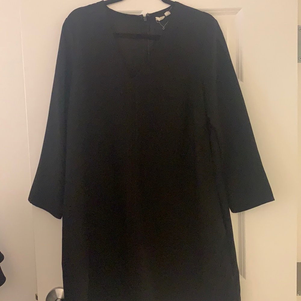Gap black A-line dress